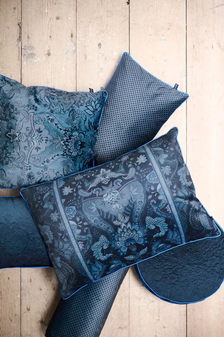 Pip Studio Sierkussen Kyoto Festival Donker Blauw Best Sale